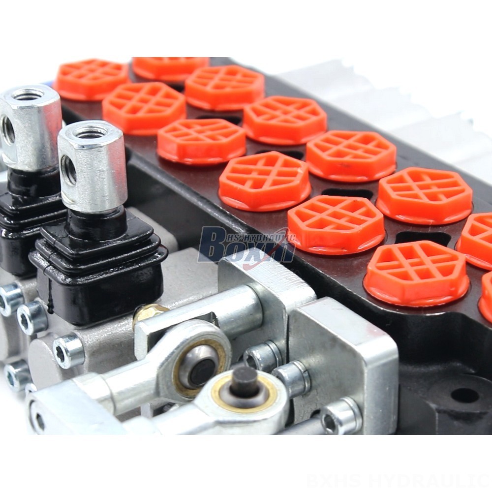 OEM/ODM Services for Manual & Joystick 6 Spool Monoblock Directional Valves detail image